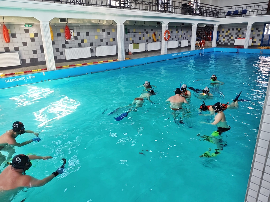 Hokej pod wodą Walenie Siemianowice Śląskie Trening 28 II 2026